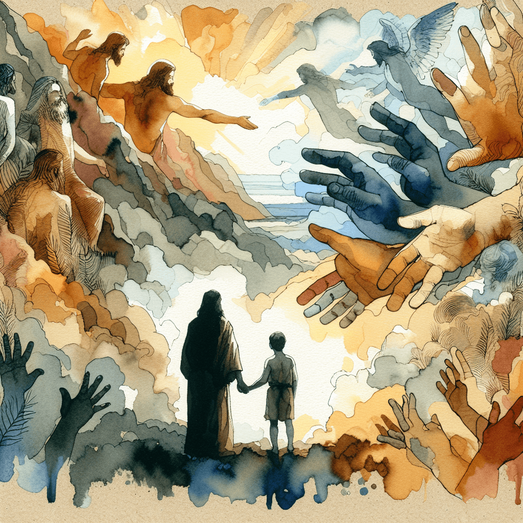 AI-generated illustration for "Biblical Profile: Lot" — created by ChurchWiseAI using DALL-E
