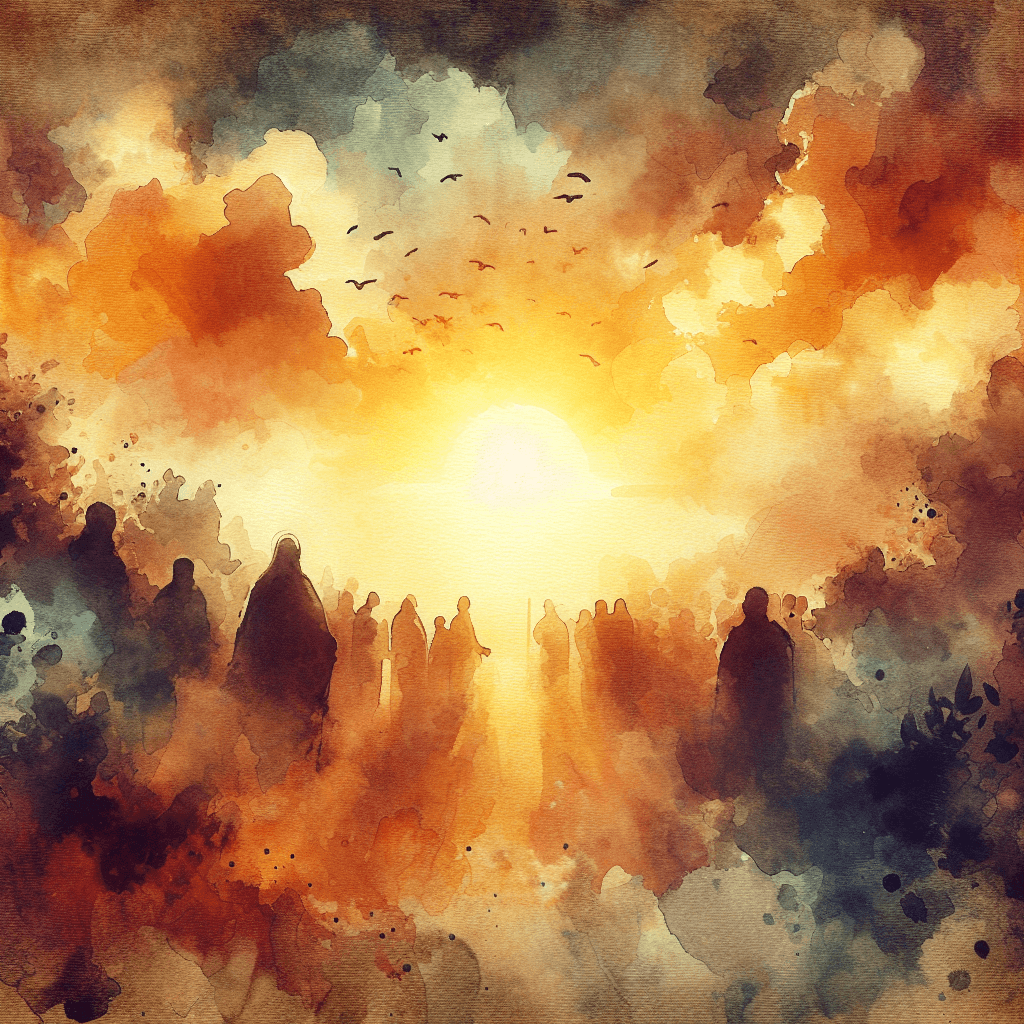 AI-generated illustration for "Theological Perspective: Repentance - Teaching Material" — created by ChurchWiseAI using DALL-E