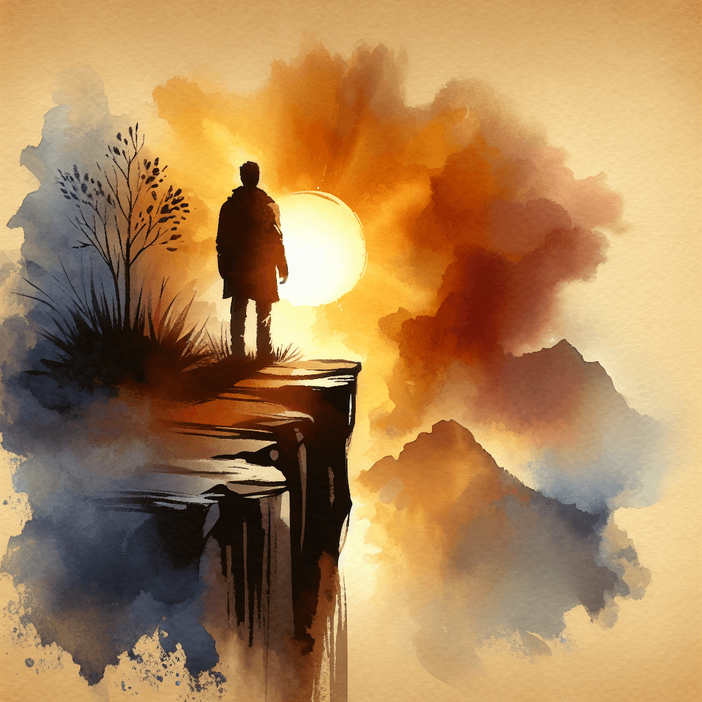 AI-generated illustration for "The Lent Challenge - Contemporary Example" — created by ChurchWiseAI using DALL-E