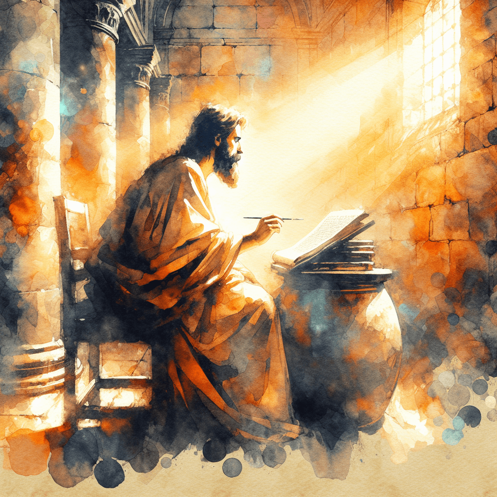 AI-generated illustration for "The Time Has Come: Paul's Farewell" — created by ChurchWiseAI using DALL-E