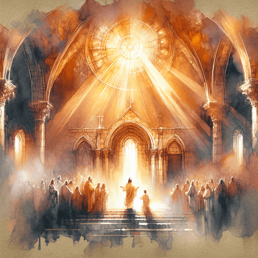 AI-generated illustration for "I Believe—Help My Unbelief: Mark 9:14-29" — created by ChurchWiseAI using DALL-E