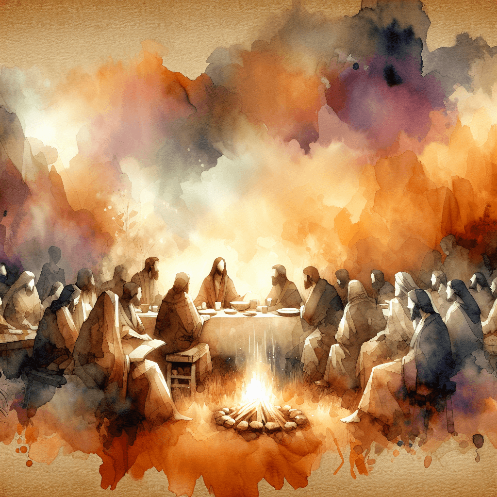 AI-generated illustration for "Reflecting on Trinity - Church Context" — created by ChurchWiseAI using DALL-E