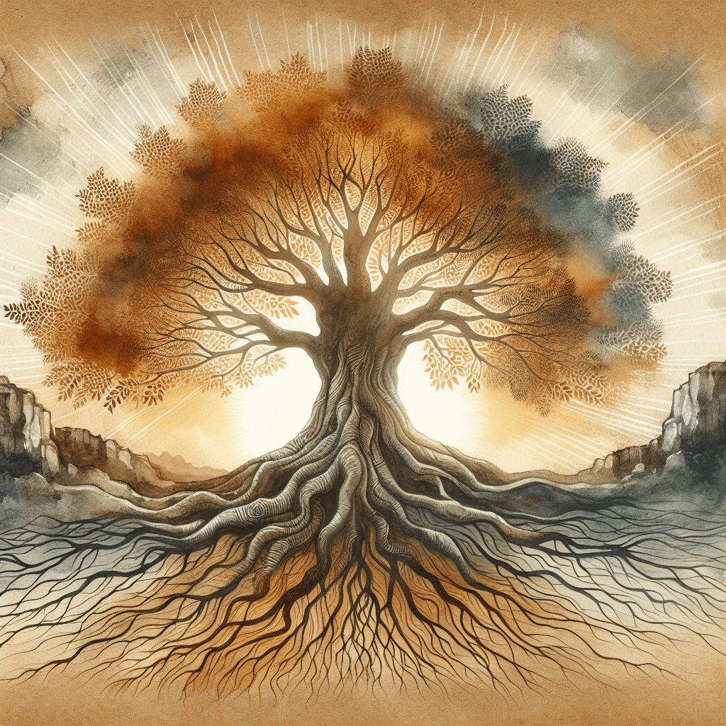 AI-generated illustration for "Evening Prayer: Holy Spirit - Story" — created by ChurchWiseAI using DALL-E