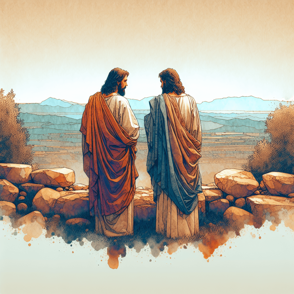 AI-generated illustration for "You Have Lied to the Holy Spirit: Acts 5:1-11" — created by ChurchWiseAI using DALL-E