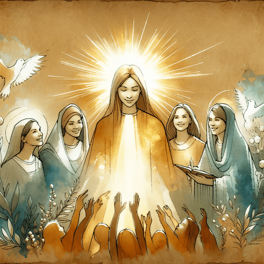 AI-generated illustration for "Lessons from Women and Church Leadership - Contemporary Example" — created by ChurchWiseAI using DALL-E