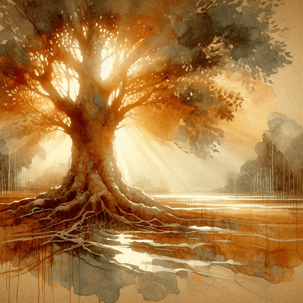 AI-generated illustration for "Evening Prayer: Work - Biblical Insight" — created by ChurchWiseAI using DALL-E