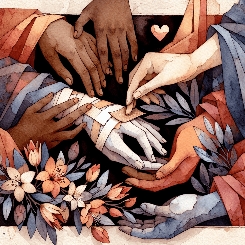 AI-generated illustration for "The Mental Health & Spirituality Challenge - Story" — created by ChurchWiseAI using DALL-E