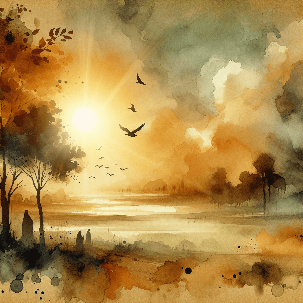 AI-generated illustration for "Show Don't Tell: Psalm 84" — created by ChurchWiseAI using DALL-E