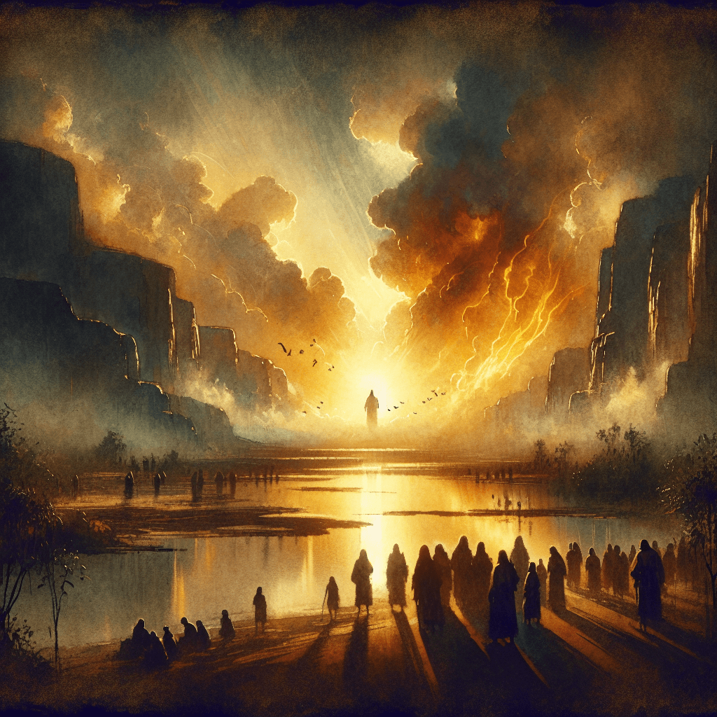 AI-generated illustration for "Consider the Lilies: Matthew 6:25-34" — created by ChurchWiseAI using DALL-E