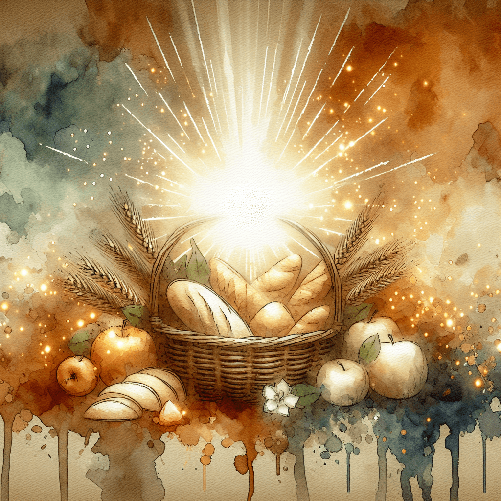 AI-generated illustration for "Theology of Economic Inequality & Generosity - Church Context" — created by ChurchWiseAI using DALL-E