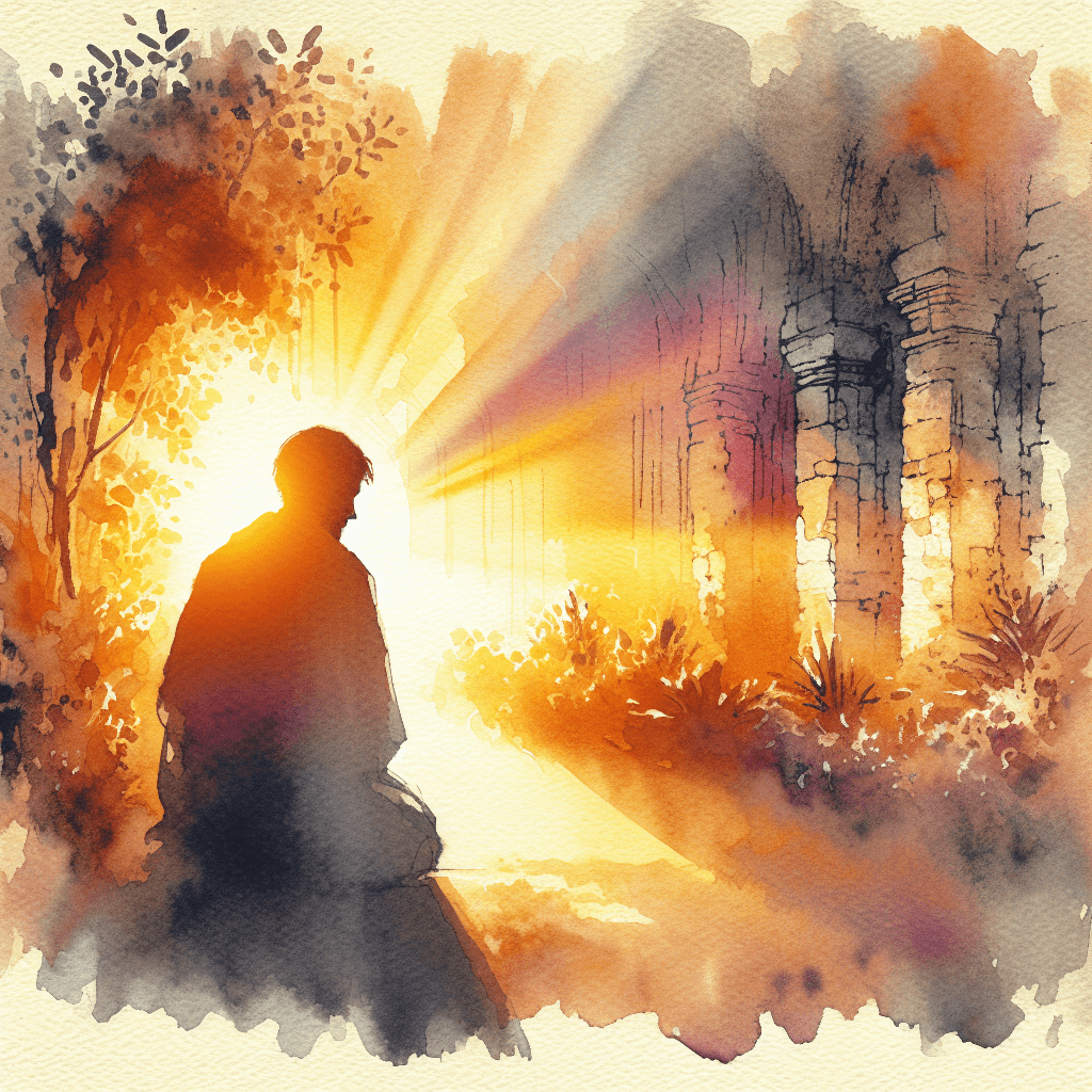 AI-generated illustration for "Morning Grace: Starting Each Day with God" — created by ChurchWiseAI using DALL-E
