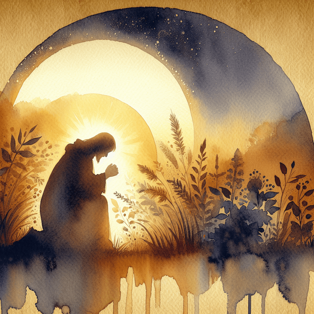 AI-generated illustration for "Evening Prayer: Social Justice & Christianity - Prayer" — created by ChurchWiseAI using DALL-E