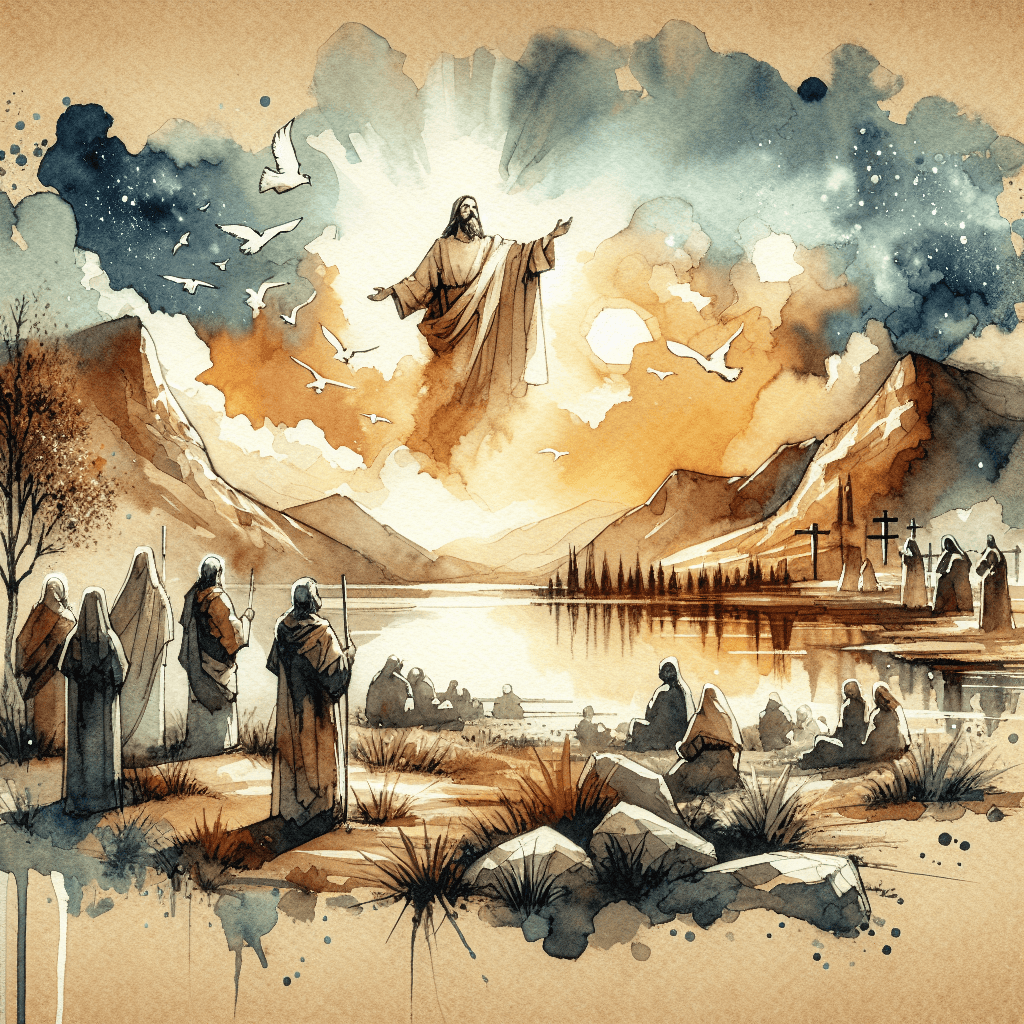 AI-generated illustration for "Reflecting on Goodness - Commentary" — created by ChurchWiseAI using DALL-E