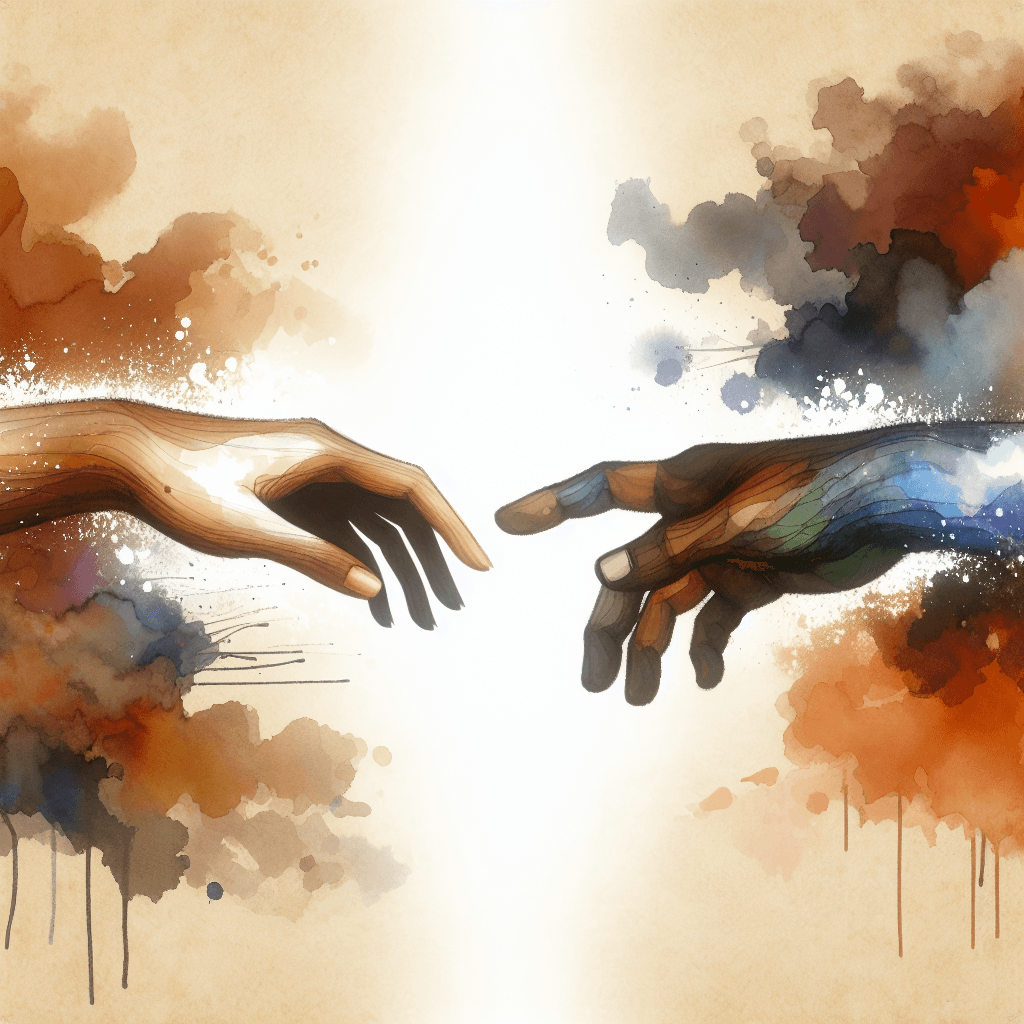 AI-generated illustration for "Prayerful Racial Reconciliation - Biblical Insight" — created by ChurchWiseAI using DALL-E