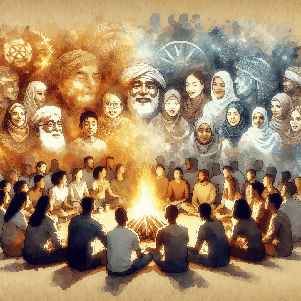 AI-generated illustration for "Understanding Trinity Theologically - Teaching Material" — created by ChurchWiseAI using DALL-E