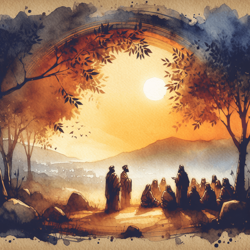 AI-generated illustration for "Biblical Profile: Abiathar" — created by ChurchWiseAI using DALL-E