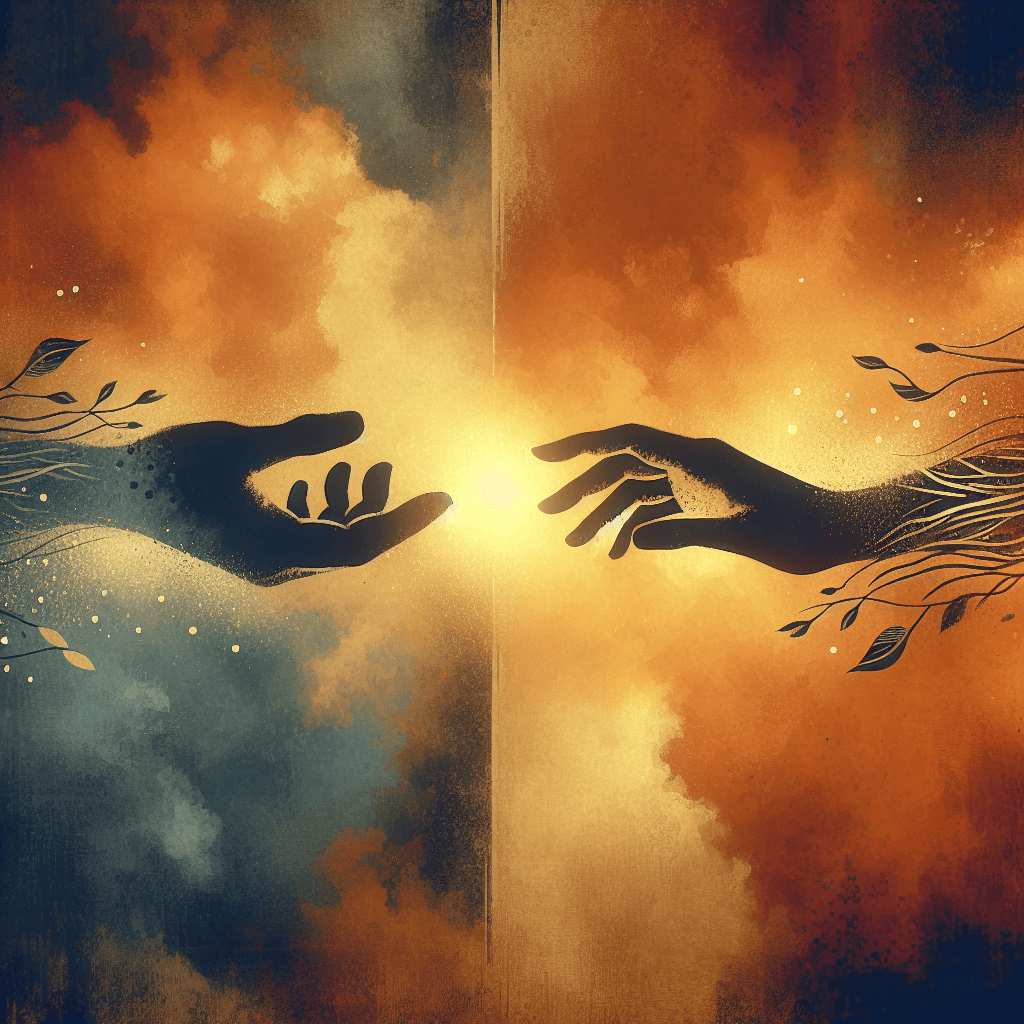 AI-generated illustration for "Contemplating Immigration and Welcome - Story" — created by ChurchWiseAI using DALL-E