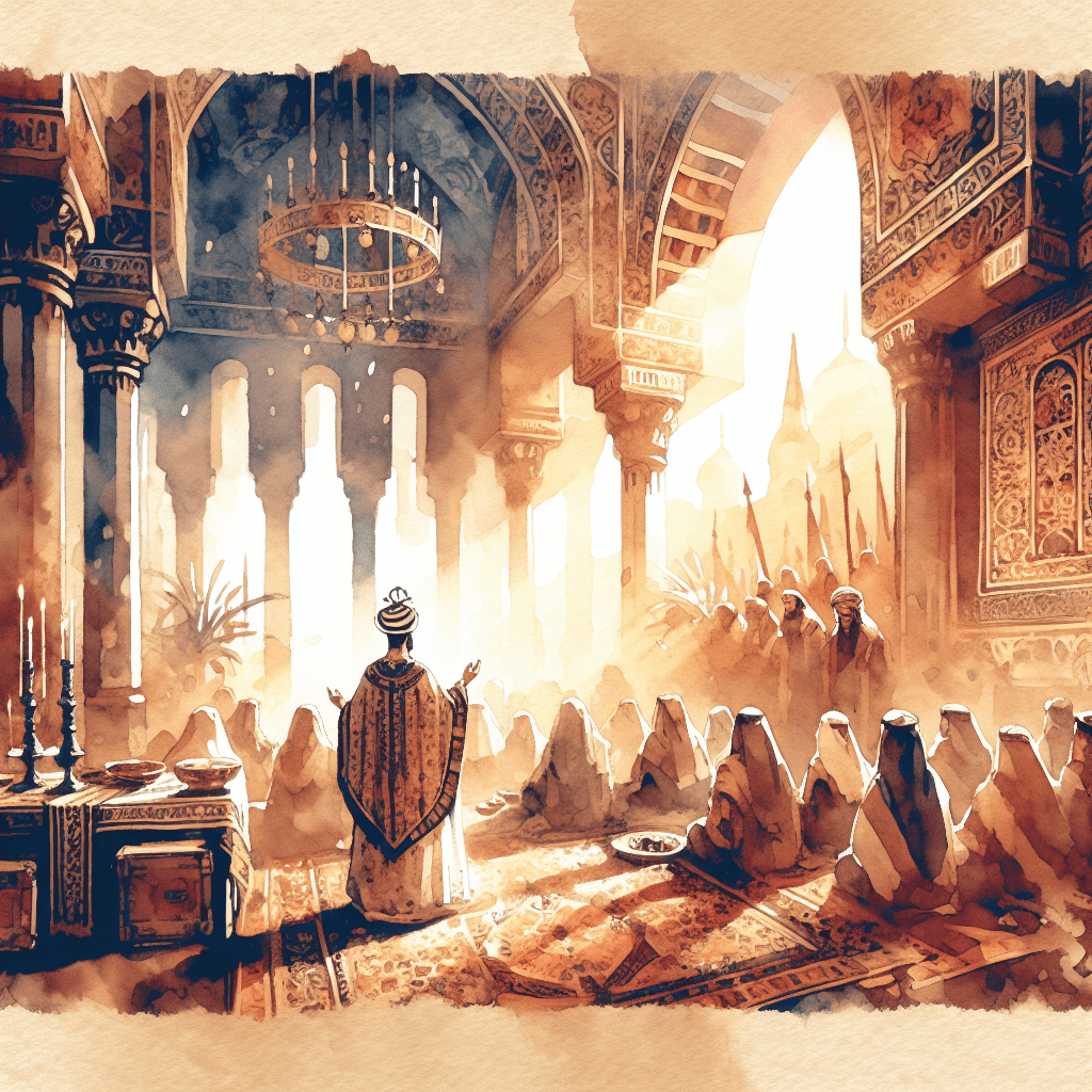 AI-generated illustration for "Biblical Profile: Esther" — created by ChurchWiseAI using DALL-E