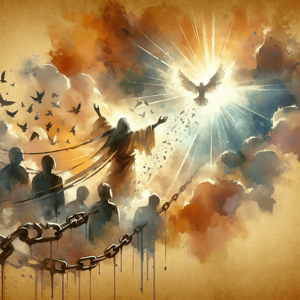 AI-generated illustration for "Prayerful Reconciliation and Forgiveness - Prayer" — created by ChurchWiseAI using DALL-E