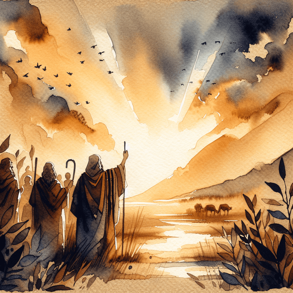 AI-generated illustration for "Show Me Your Glory: Exodus 33:12-23" — created by ChurchWiseAI using DALL-E