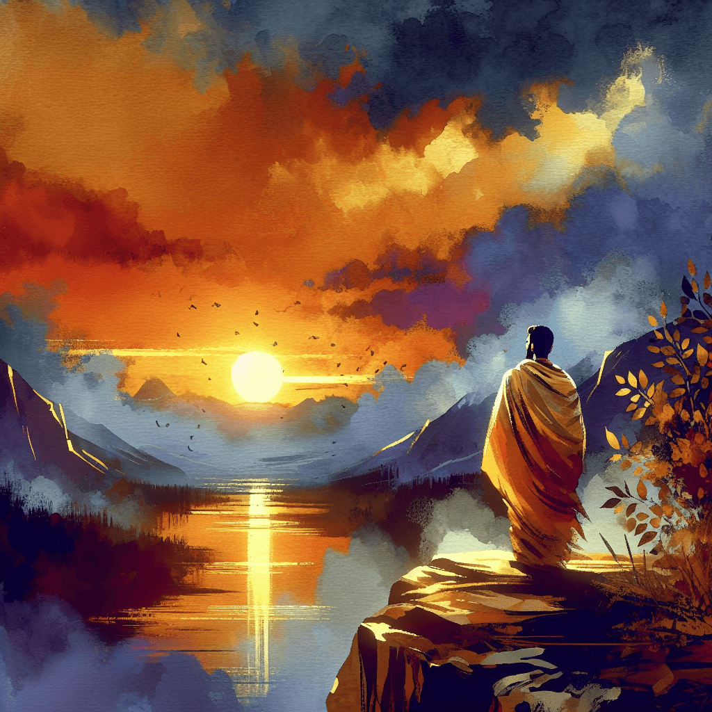 AI-generated illustration for "A Contemporary Hospitality Story - Story" — created by ChurchWiseAI using DALL-E