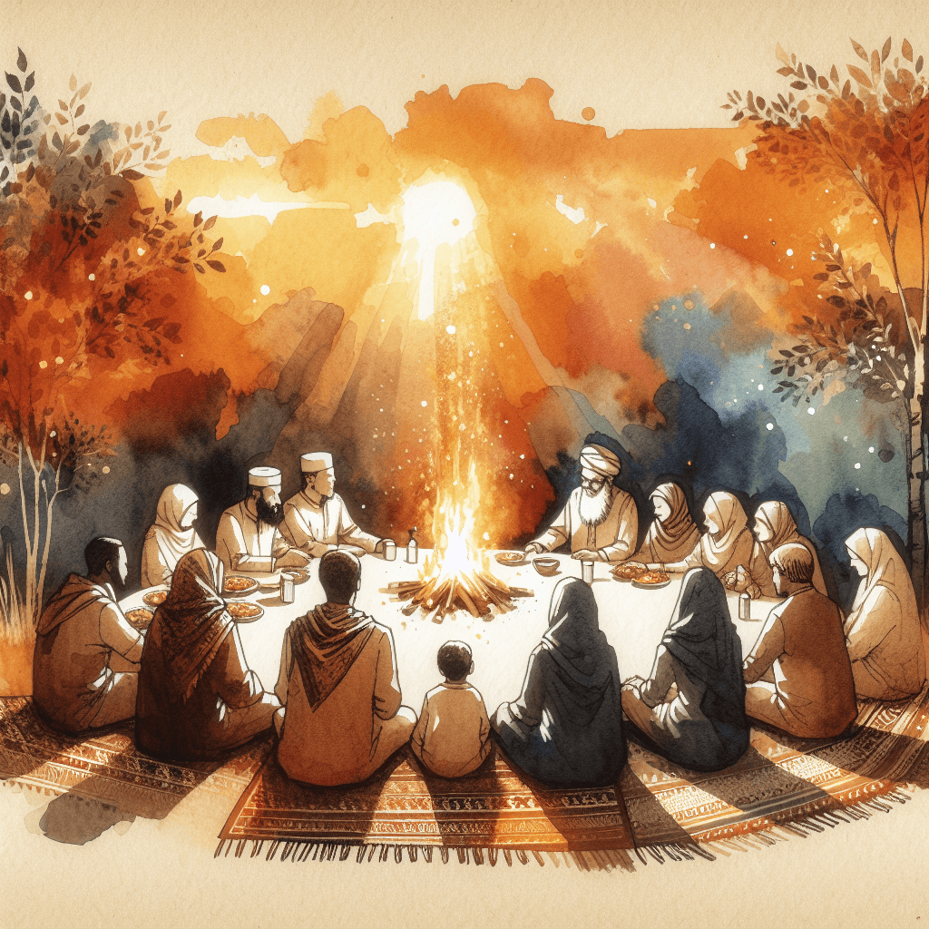 AI-generated illustration for "A Modern Story of We are Imago Dei - Story" — created by ChurchWiseAI using DALL-E