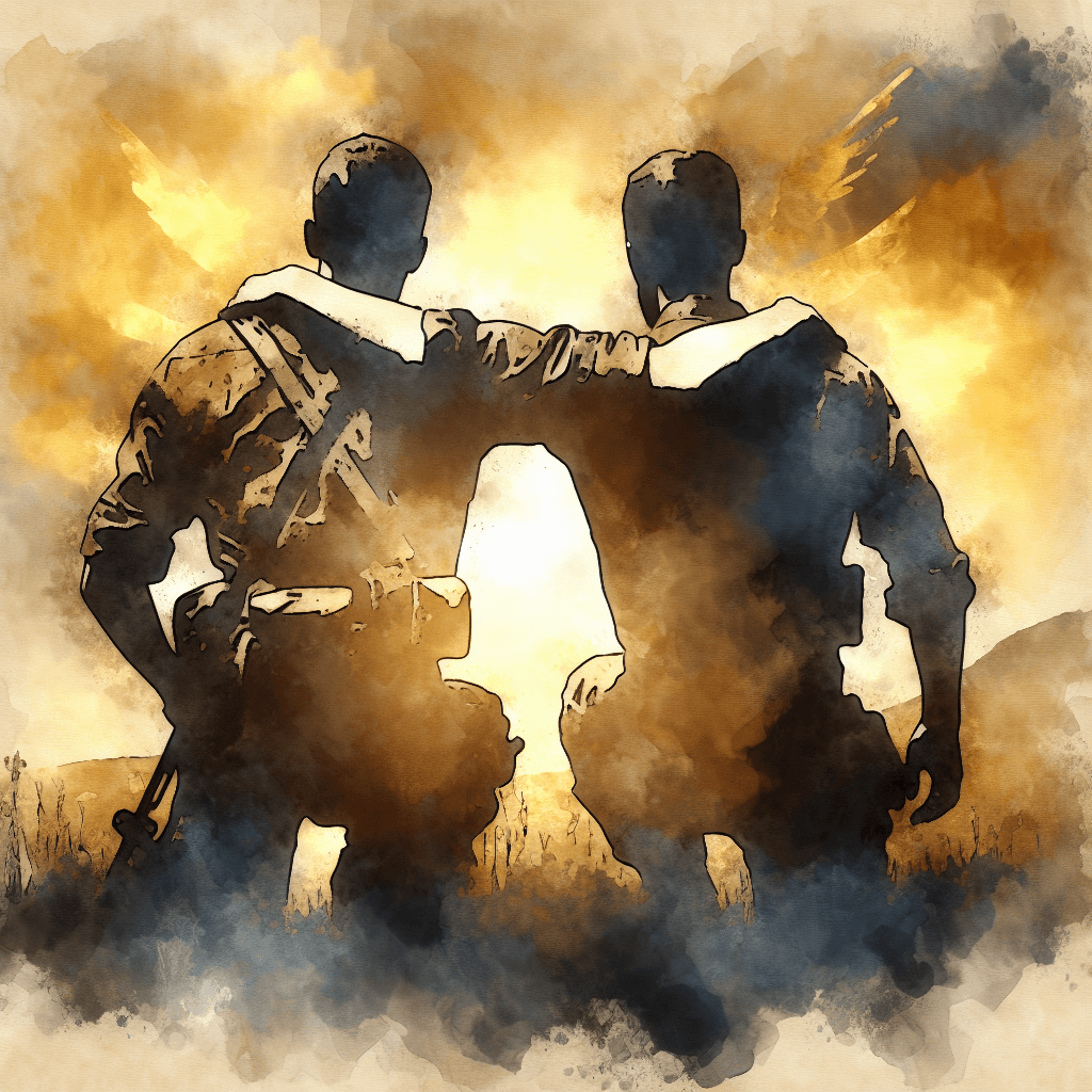 AI-generated illustration for "Gladiator: Strength and Honor (Philippians 4:8)" — created by ChurchWiseAI using DALL-E