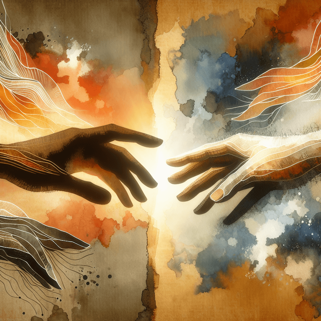 AI-generated illustration for "Quiet Time: Political Division & Unity - Story" — created by ChurchWiseAI using DALL-E