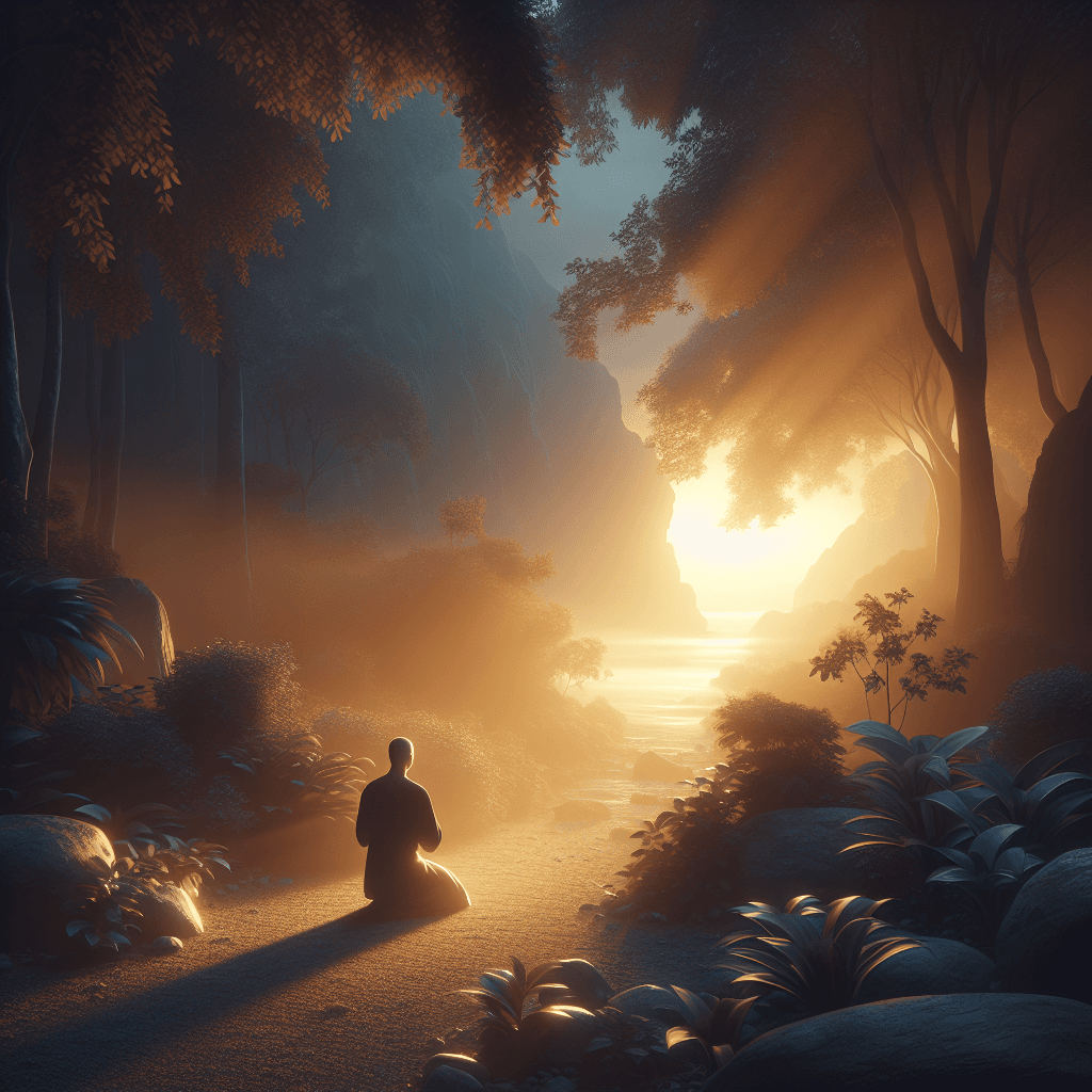 AI-generated illustration for "Evening Prayer: Life - Prayer" — created by ChurchWiseAI using DALL-E