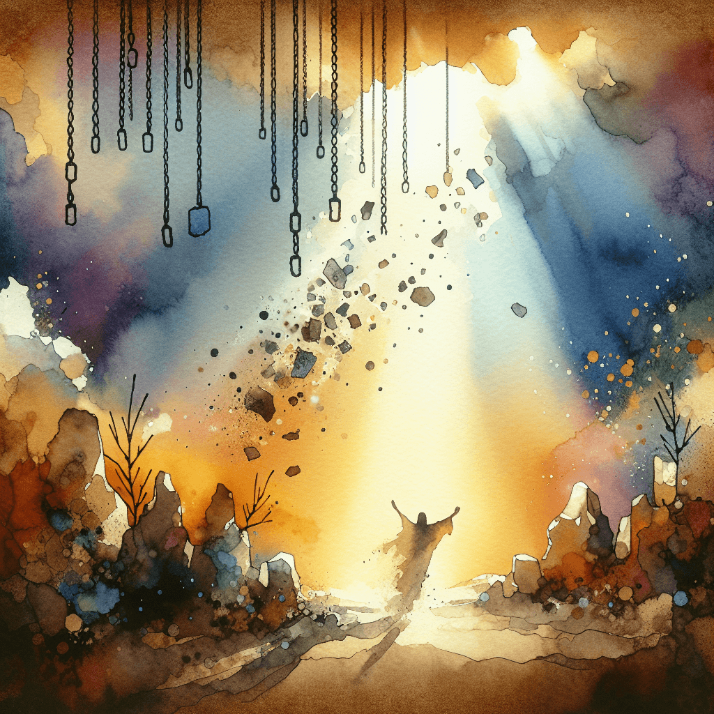 AI-generated illustration for "Morning Meditation: Reconciliation and Forgiveness - Prayer" — created by ChurchWiseAI using DALL-E