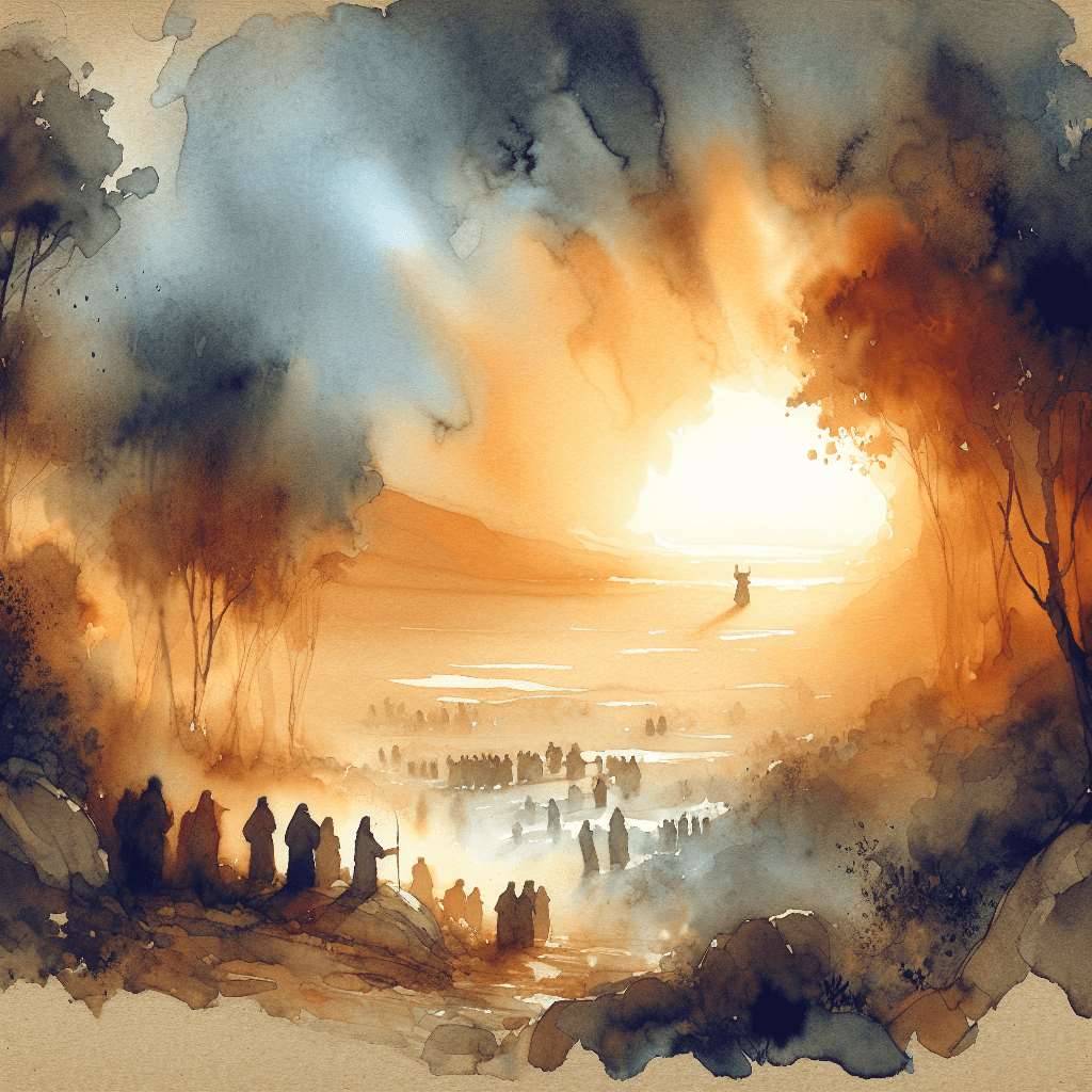 AI-generated illustration for "Biblical Profile: Ezra" — created by ChurchWiseAI using DALL-E