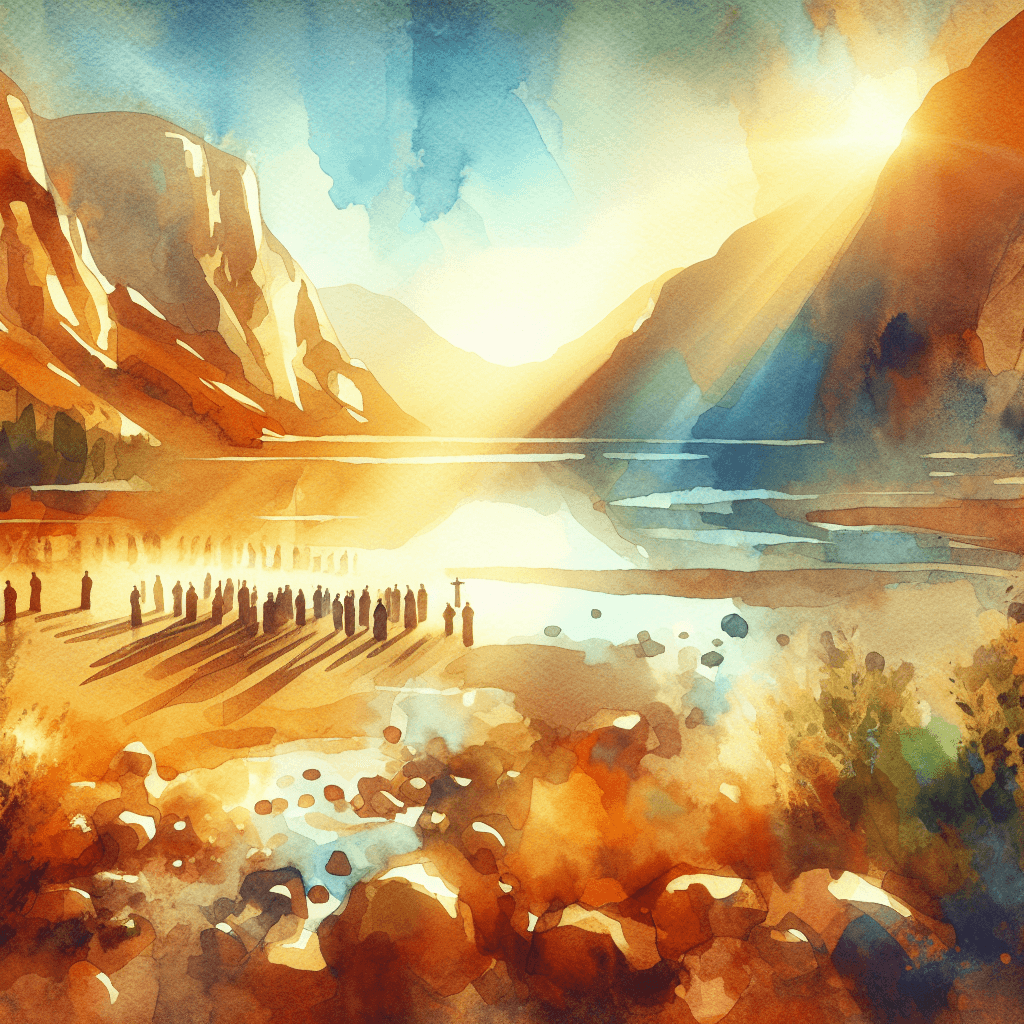 AI-generated illustration for "Forget Not All His Benefits: Psalm 103" — created by ChurchWiseAI using DALL-E