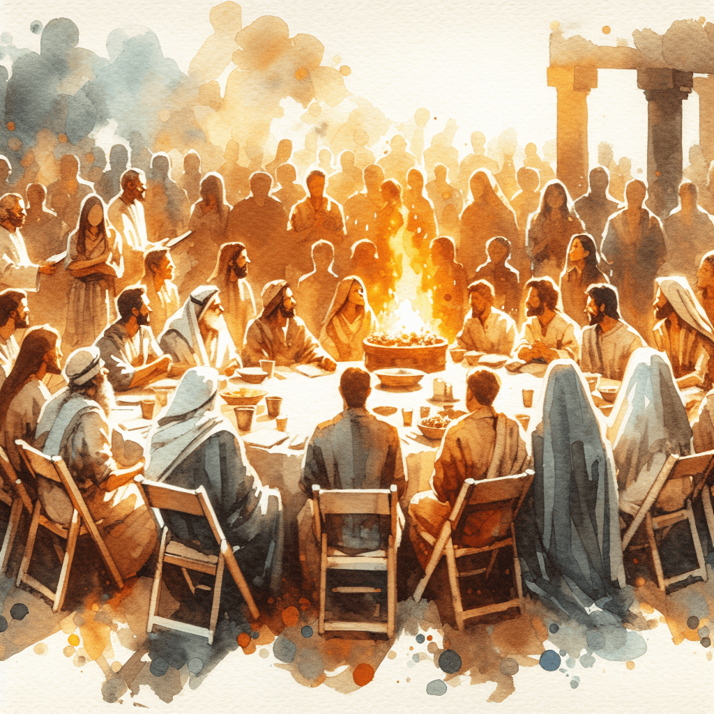 AI-generated illustration for "A Modern Story of We are Imago Dei - Story" — created by ChurchWiseAI using DALL-E