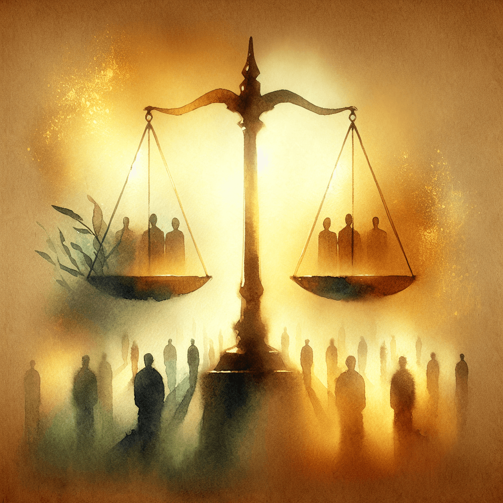 AI-generated illustration for "Modern Examples of Immigration and Welcome - Quote" — created by ChurchWiseAI using DALL-E