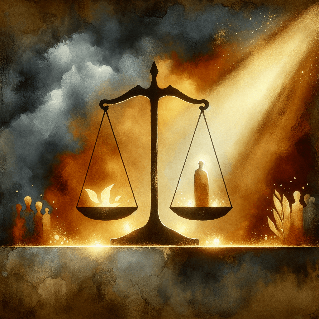 AI-generated illustration for "Modern Examples of Enemy Love - Biblical Analogy" — created by ChurchWiseAI using DALL-E