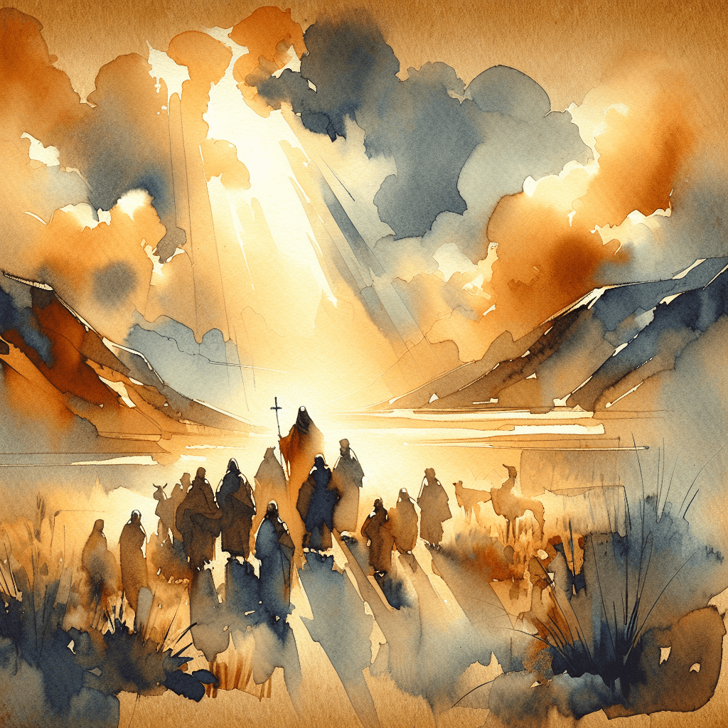 AI-generated illustration for "Reflecting on Epiphany - Teaching Material" — created by ChurchWiseAI using DALL-E