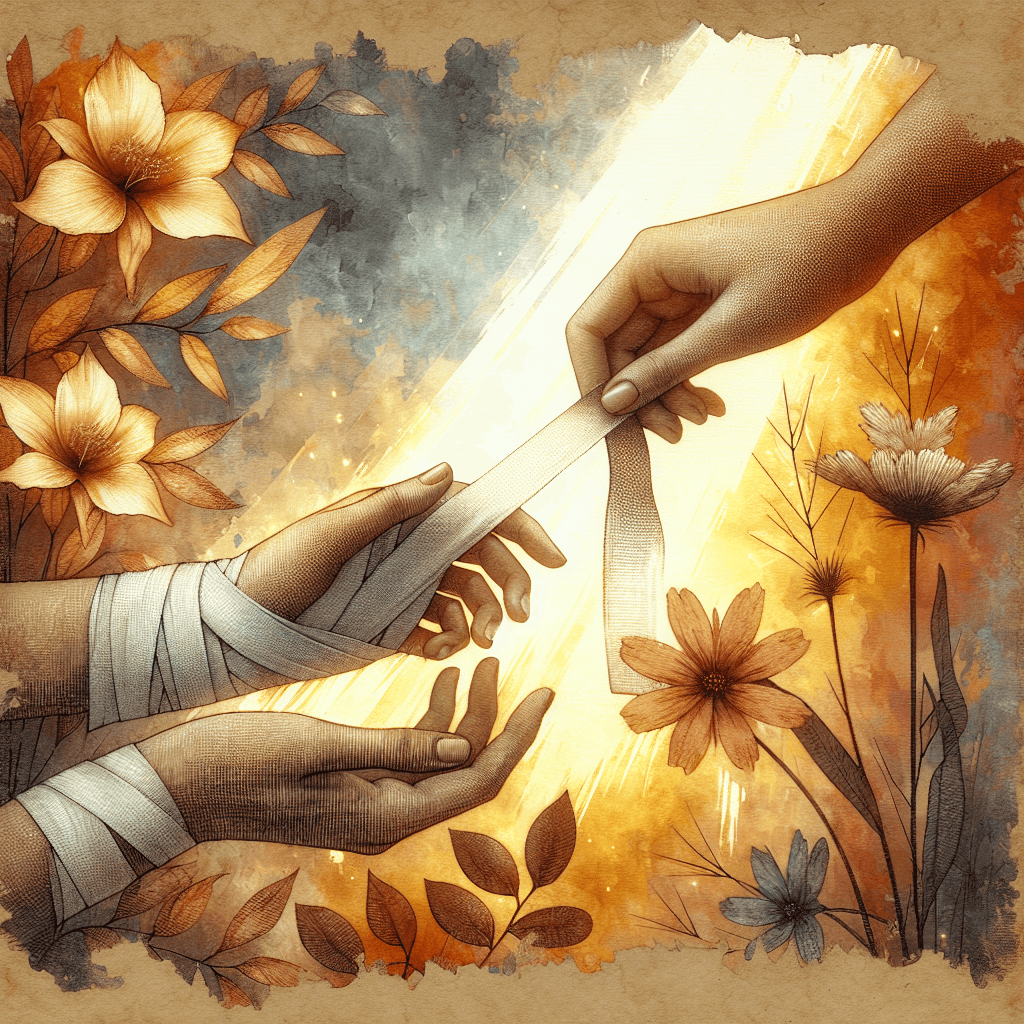 AI-generated illustration for "Morning Meditation: Healthcare & Healing Ministry - Story" — created by ChurchWiseAI using DALL-E