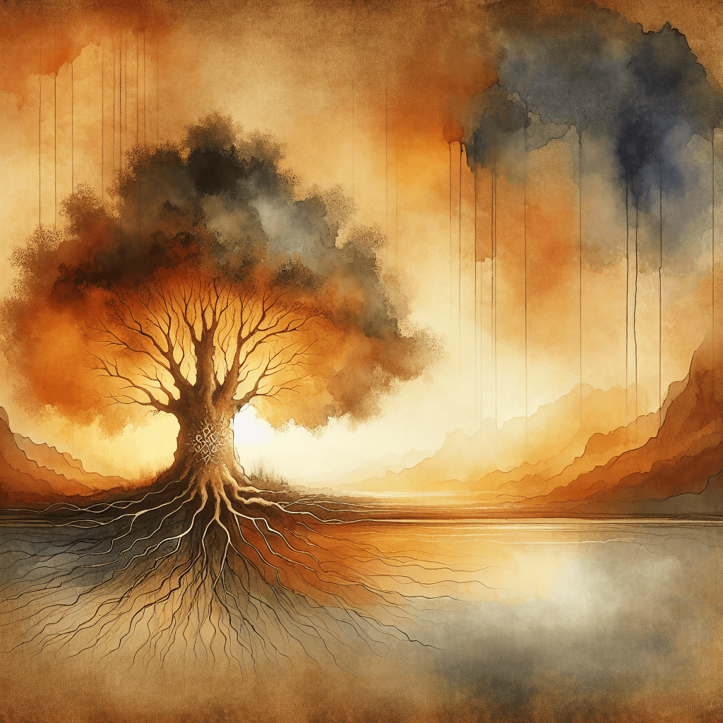 AI-generated illustration for "Morning Meditation: Digital Discipleship - Story" — created by ChurchWiseAI using DALL-E