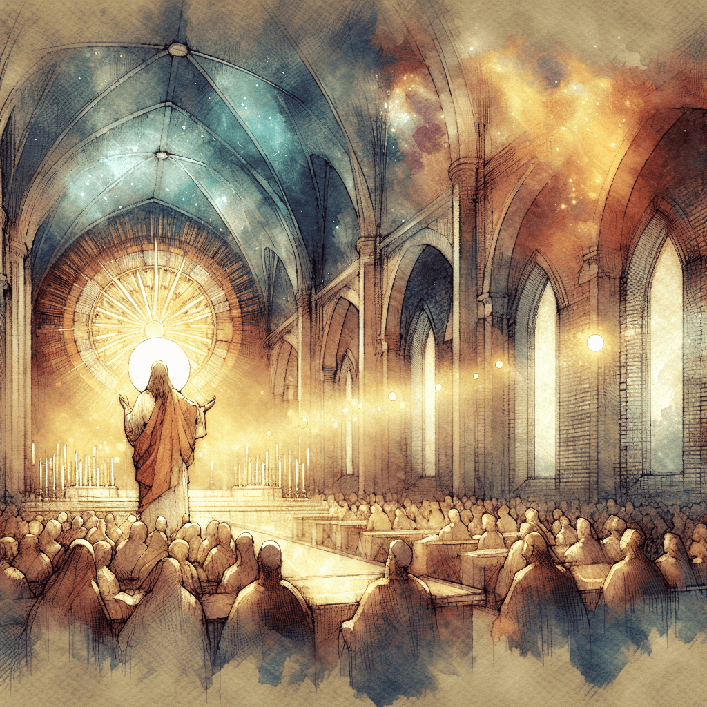 AI-generated illustration for "Reflecting on Environmental Justice - Church Context" — created by ChurchWiseAI using DALL-E