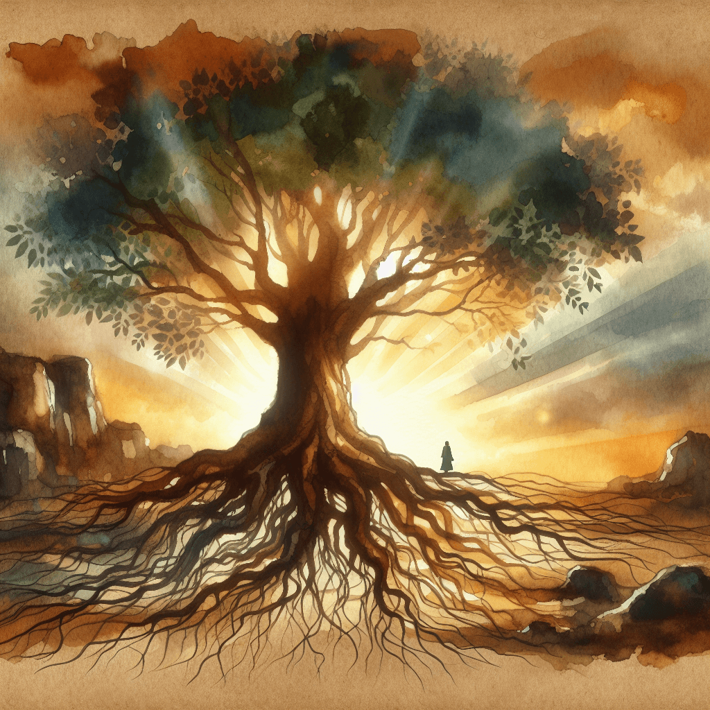 AI-generated illustration for "The AI & Human Dignity Challenge - Biblical Analogy" — created by ChurchWiseAI using DALL-E