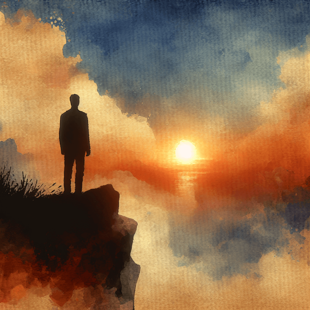 AI-generated illustration for "Quiet Time: Work-Life Balance & Faith - Prayer" — created by ChurchWiseAI using DALL-E