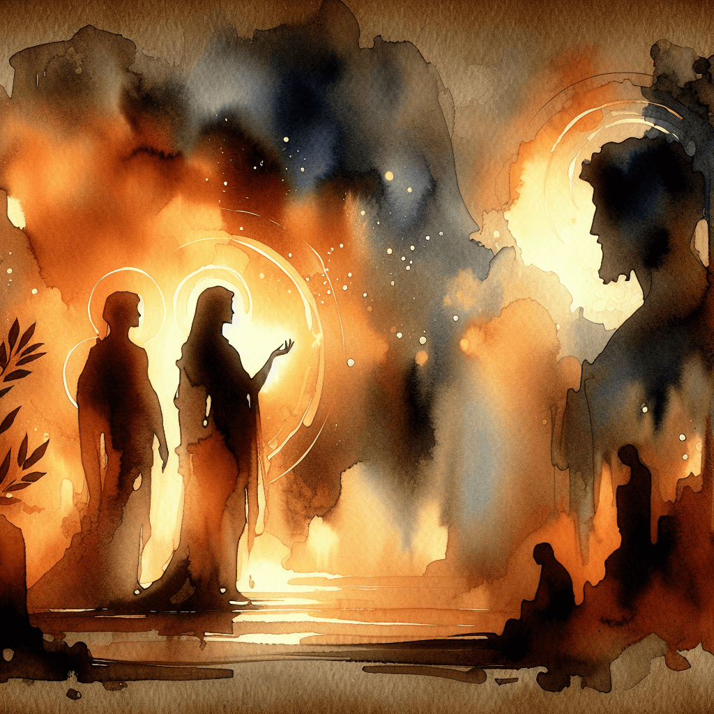 AI-generated illustration for "Two Mothers, Two Covenants: Galatians 4:21-31" — created by ChurchWiseAI using DALL-E