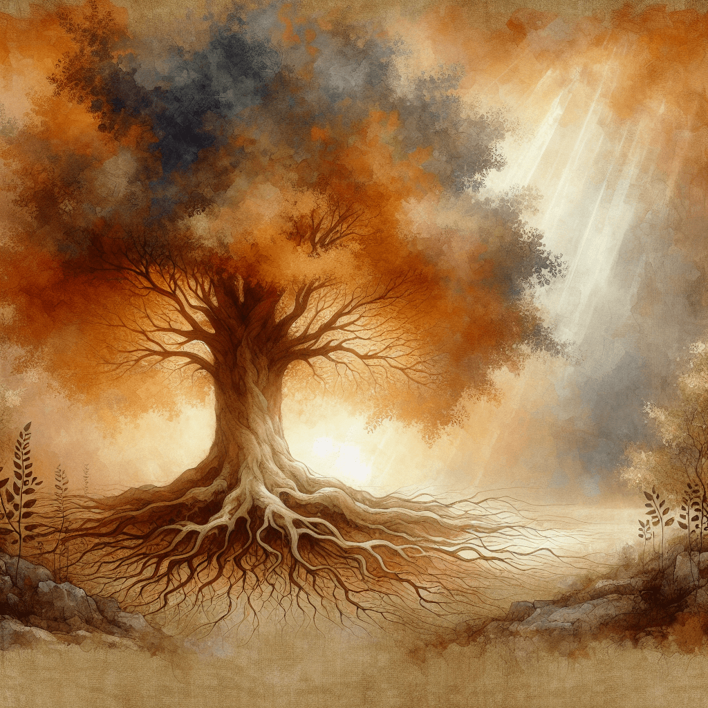 AI-generated illustration for "Quiet Time: Technology & Human Connection - Biblical Insight" — created by ChurchWiseAI using DALL-E