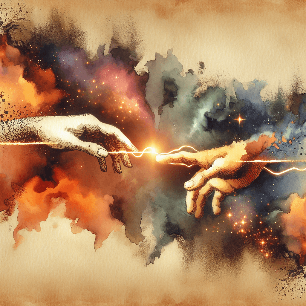 AI-generated illustration for "Prayerful Science and Faith - Story" — created by ChurchWiseAI using DALL-E