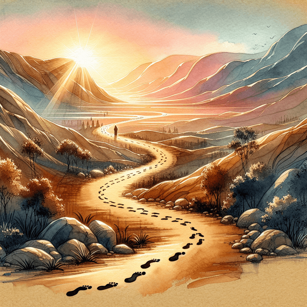 AI-generated illustration for "The Cost and Joy of Discipleship" — created by ChurchWiseAI using DALL-E