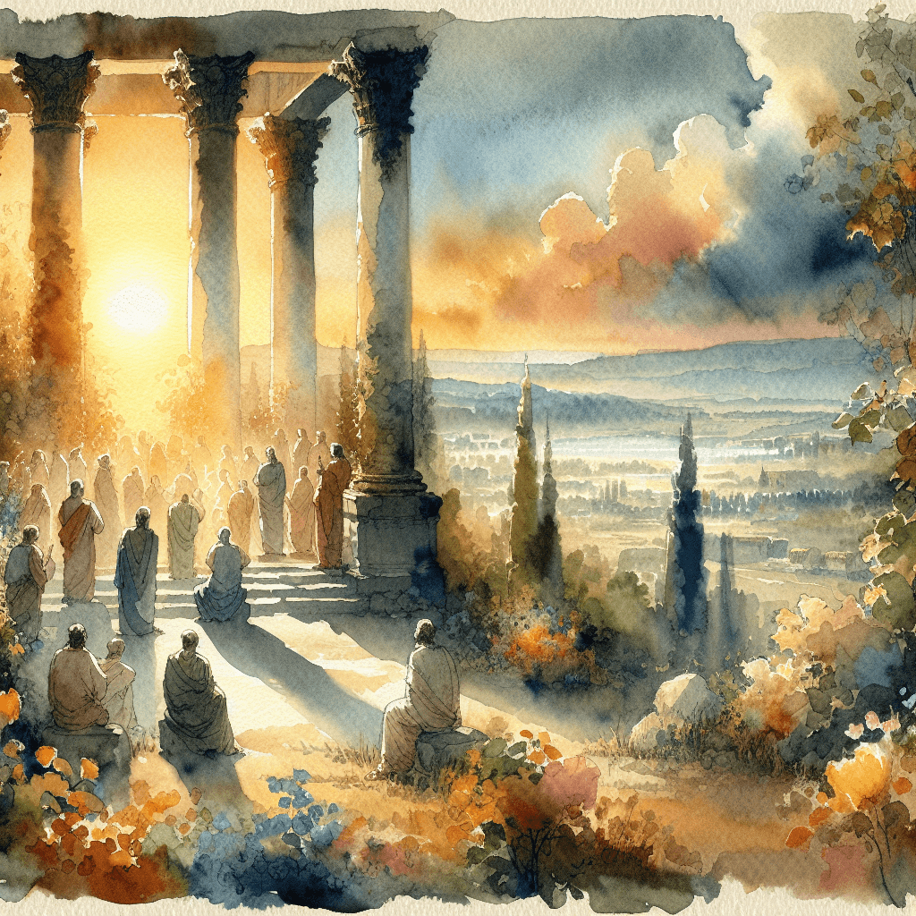 AI-generated illustration for "Biblical Profile: Roman Emperors" — created by ChurchWiseAI using DALL-E