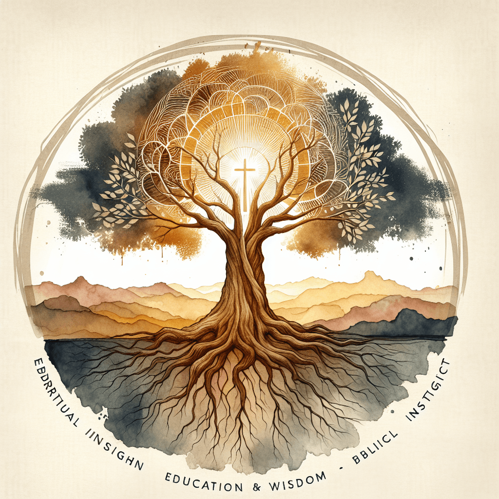 AI-generated illustration for "Spiritual Insight: Education & Wisdom - Biblical Insight" — created by ChurchWiseAI using DALL-E