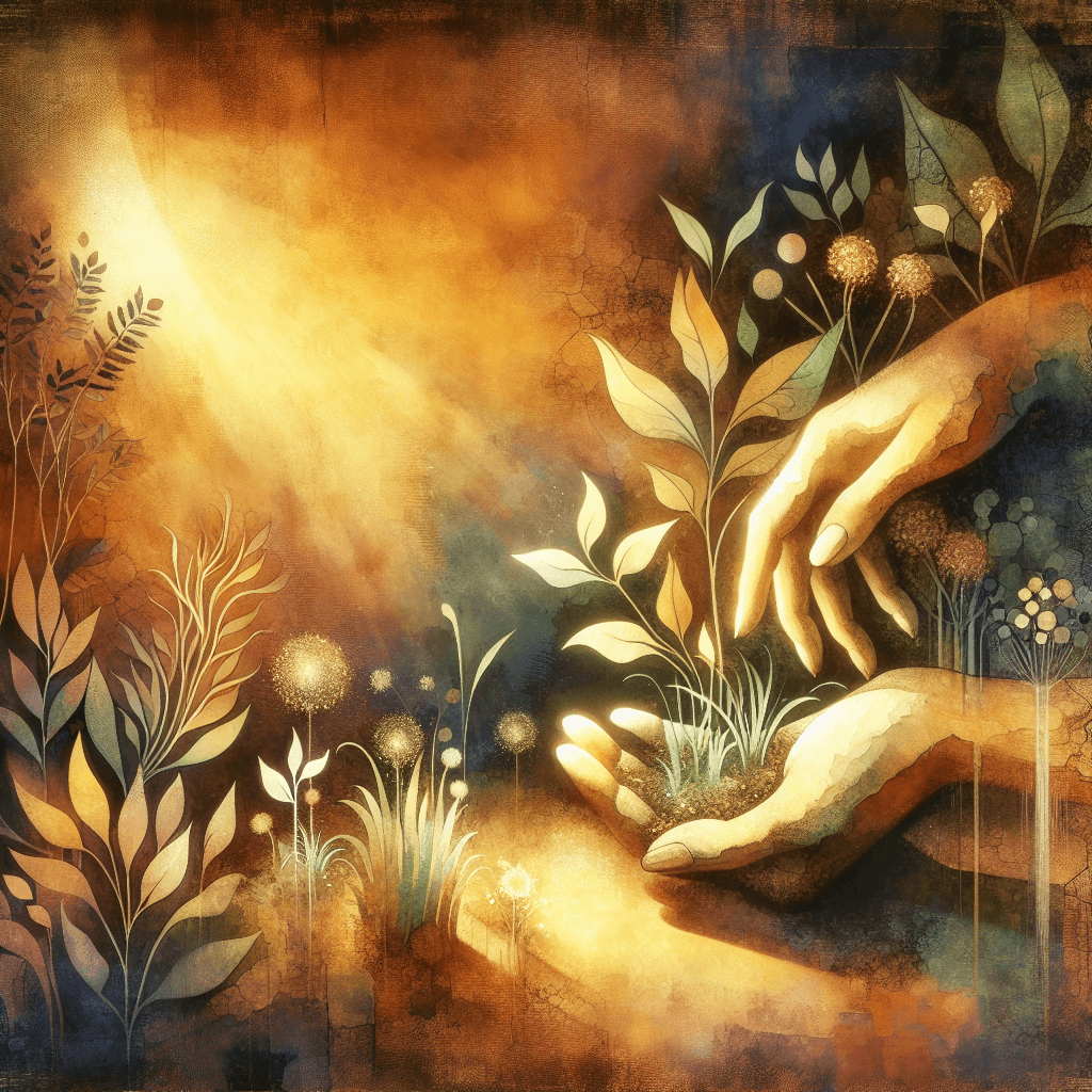 AI-generated illustration for "Evening Prayer: Climate Change & Stewardship - Biblical Insight" — created by ChurchWiseAI using DALL-E