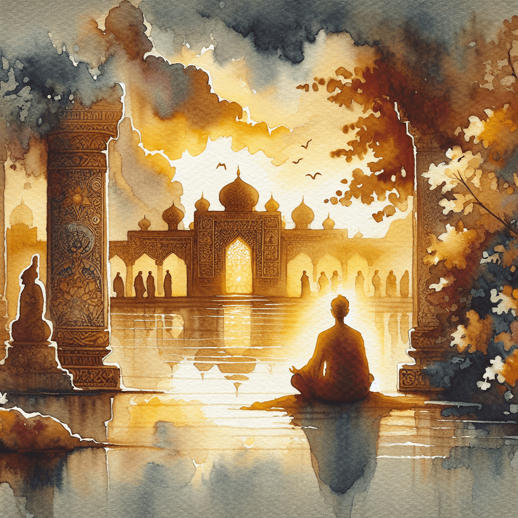 AI-generated illustration for "Biblical Profile: Xerxes I" — created by ChurchWiseAI using DALL-E