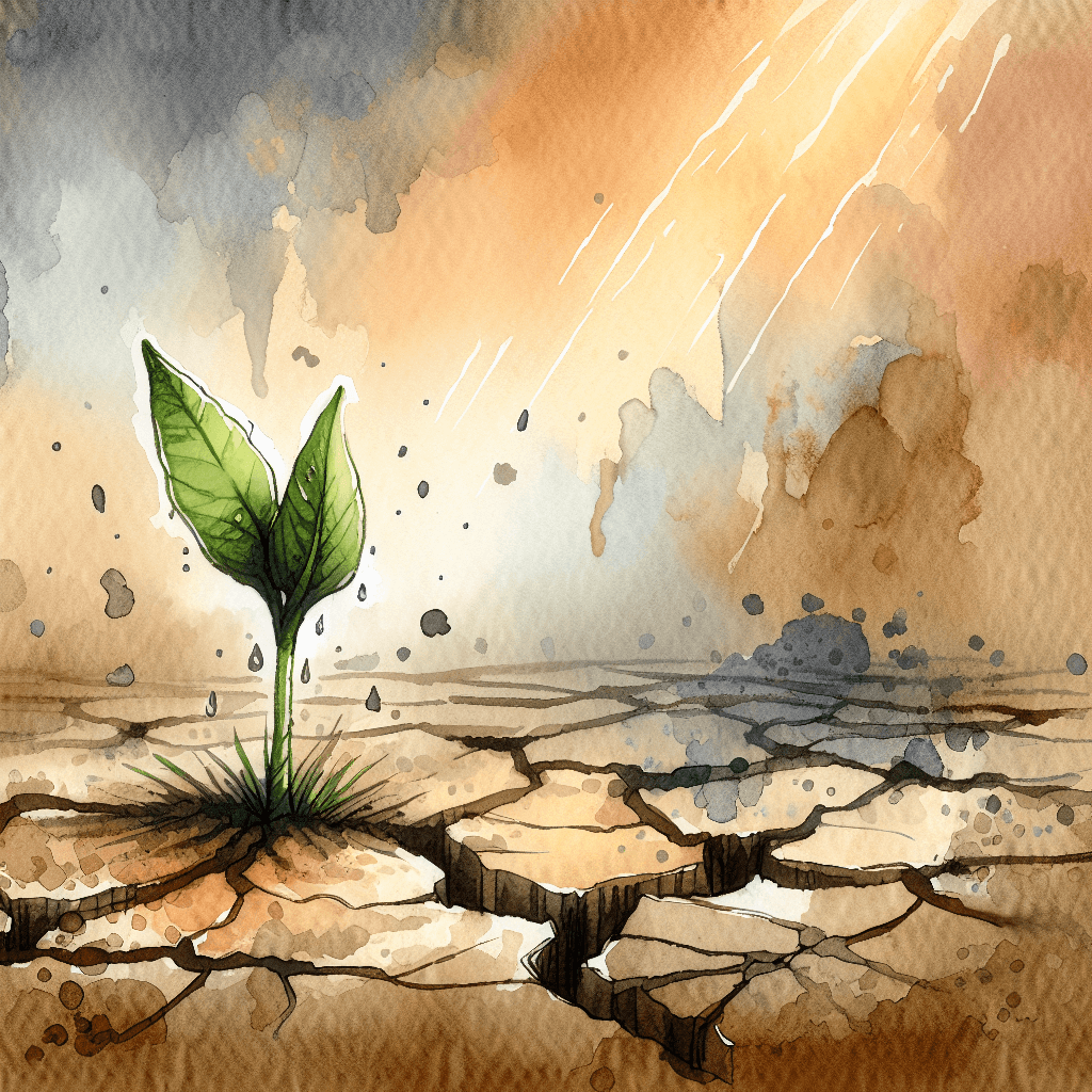 AI-generated illustration for "Modern Examples of Climate Change and Hope - Biblical Analogy" — created by ChurchWiseAI using DALL-E